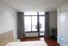 Bright 2-bedroom apartment with beautiful lakeview for rent on Kim Ma